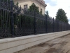 Литой забор с литыми стойками
