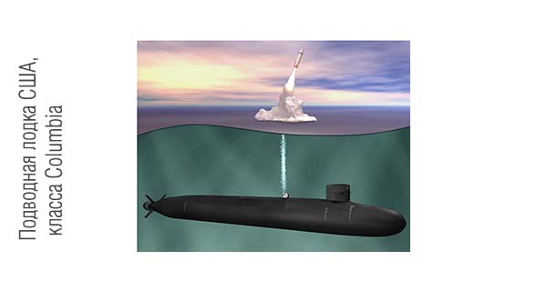 Подводная лодка США класса "Columbia"