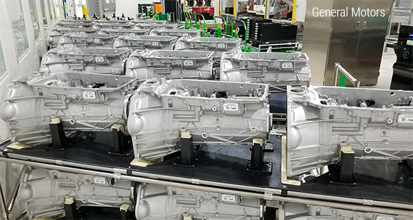 10-ступенчатые автоматических коробки передач GM