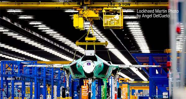 Сборка F-35 в Lockheed Martin